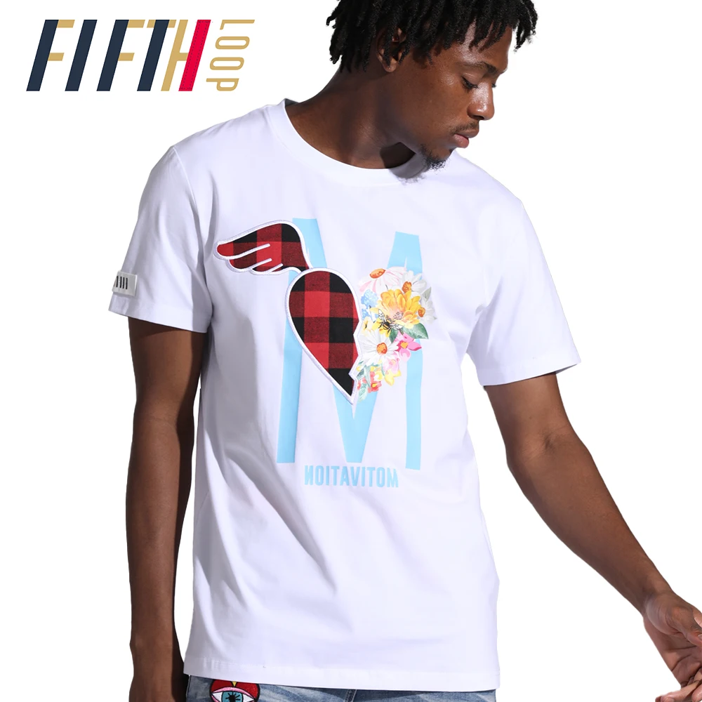 FIFTH LOOP Summer Black Men's T-shirt Single Jersey Short Sleeve Tops O Neck All-match Sports White Tee Streetwear Hot
FIFTH LOOP Summer Black Men's T-shirt Single Jersey Short Sleeve Tops O Neck All-match Sports White Tee Streetwear Hot