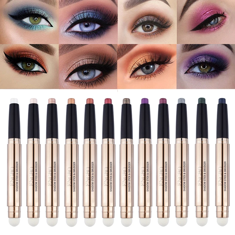 Sdotter Eye Shadow Stick Pearlescent Eye Shadow Highlighters Pencil Waterproof Glitter Professional Eyeshadows Cosmetics Makeup
Sdotter Eye Shadow Stick Pearlescent Eye Shadow Highlighters Pencil Waterproof Glitter Professional Eyeshadows Cosmetics Makeup