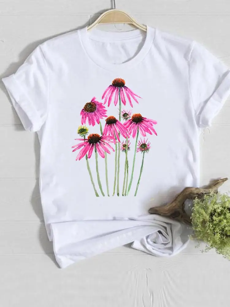 Fashion T-shirts Flower Lovely Trend 90s Graphic Tee Clothing Summer Short Sleeve Ladies Casual Women Female T Shirt Clothes
Fashion T-shirts Flower Lovely Trend 90s Graphic Tee Clothing Summer Short Sleeve Ladies Casual Women Female T Shirt Clothes