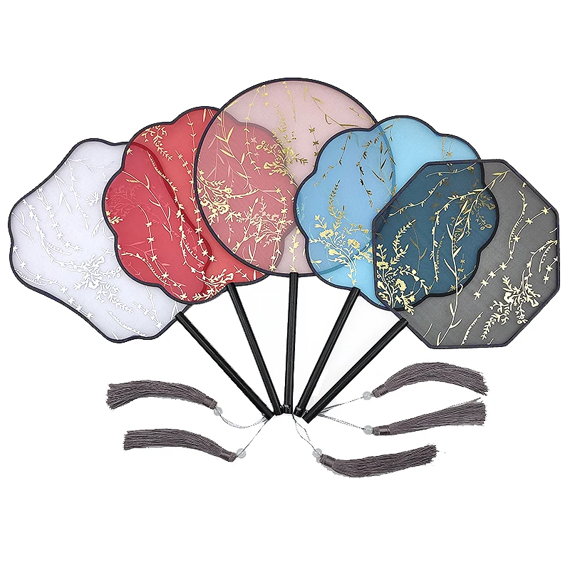 2021 chinese long handle bronzing fan transparent round chinese palace fan dance props classical hanfu cheongsam accessories
2021 chinese long handle bronzing fan transparent round chinese palace fan dance props classical hanfu cheongsam accessories