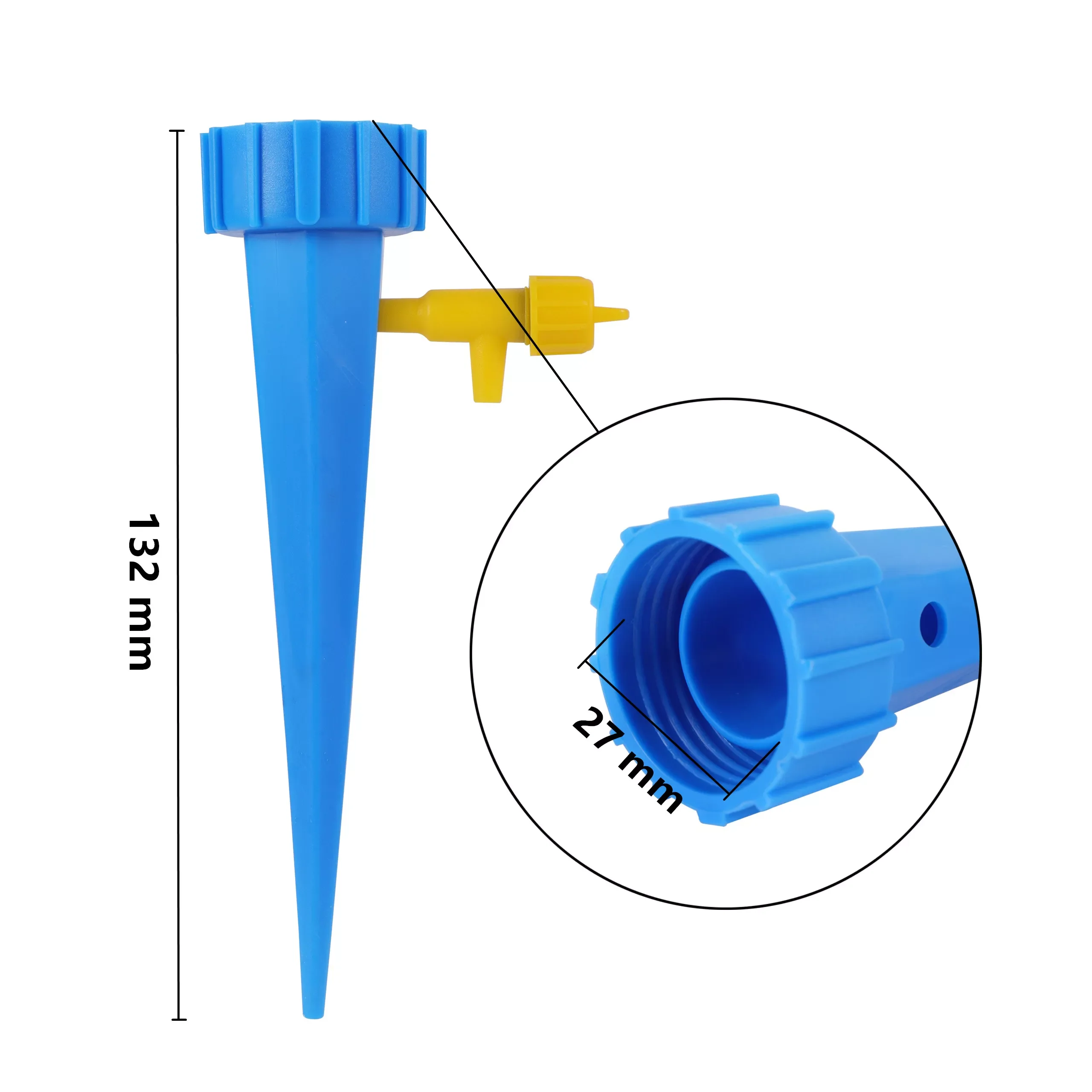 New in Pot Plant Self-Watering Spiked Dripper Garden Houseplant Automatic Flower Watering Tool Auto Drip Irrigation System envio
New in Pot Plant Self-Watering Spiked Dripper Garden Houseplant Automatic Flower Watering Tool Auto Drip Irrigation System envio