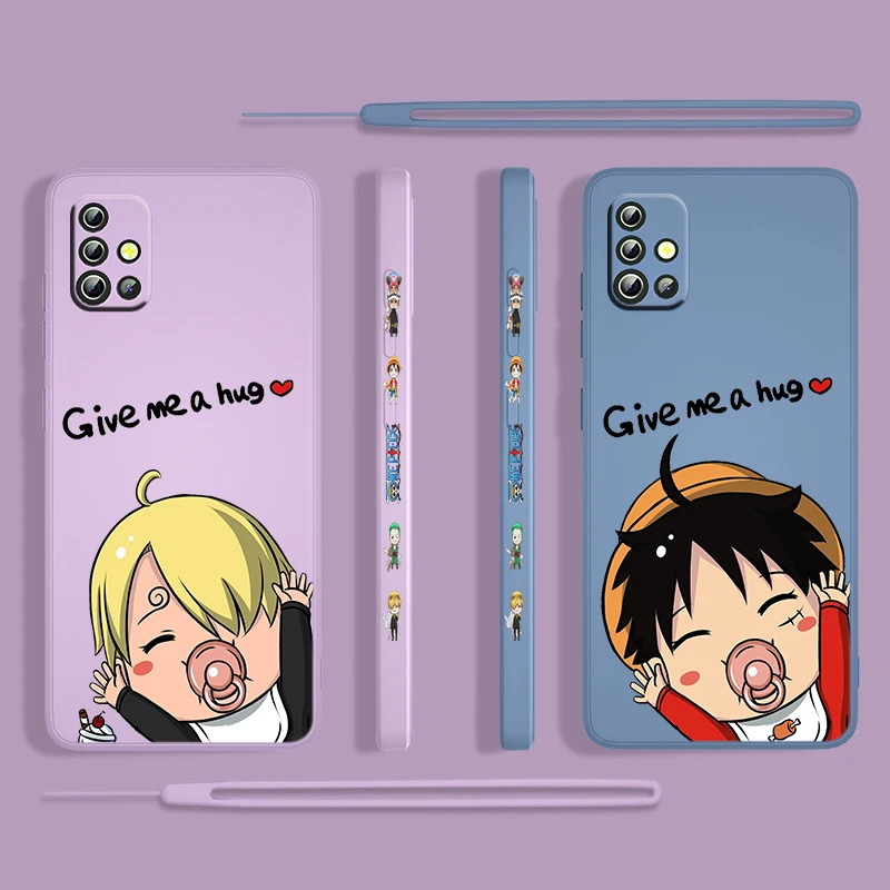 Hot OnePiece Luffy For Samsung Galaxy A73 A53 A33 A52 A32 A22 A71 A51 A21S A03S A50 4G 5G Liquid Left Rope Phone Case Cover Capa
Hot OnePiece Luffy For Samsung Galaxy A73 A53 A33 A52 A32 A22 A71 A51 A21S A03S A50 4G 5G Liquid Left Rope Phone Case Cover Capa