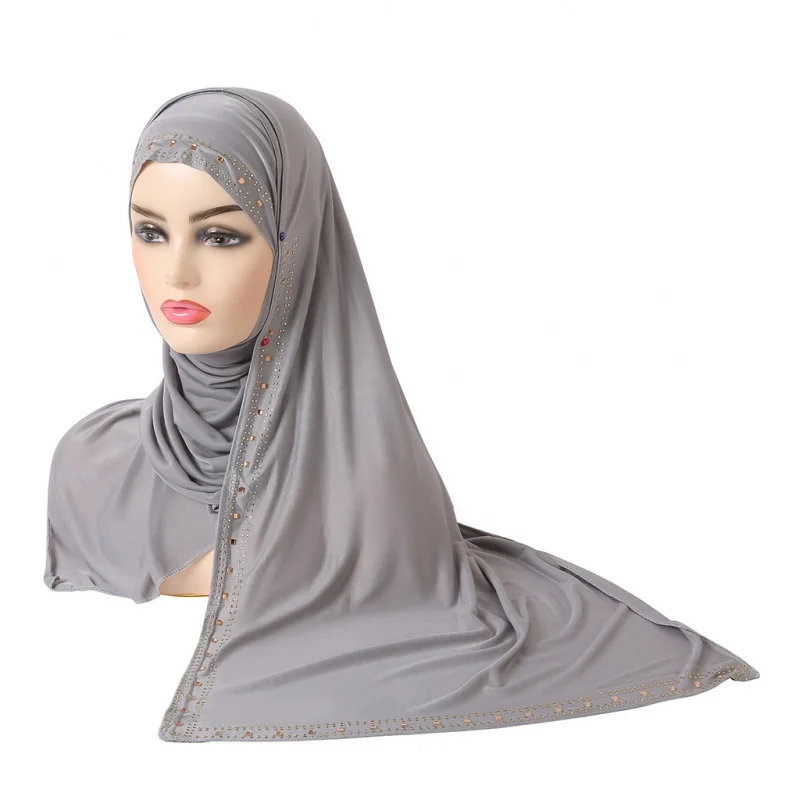 Cross-Border Ice Silk Rhinestone Scarf Head-Wrapping Hat Arabic Scarf Hat Malay Scarf H092
Cross-Border Ice Silk Rhinestone Scarf Head-Wrapping Hat Arabic Scarf Hat Malay Scarf H092