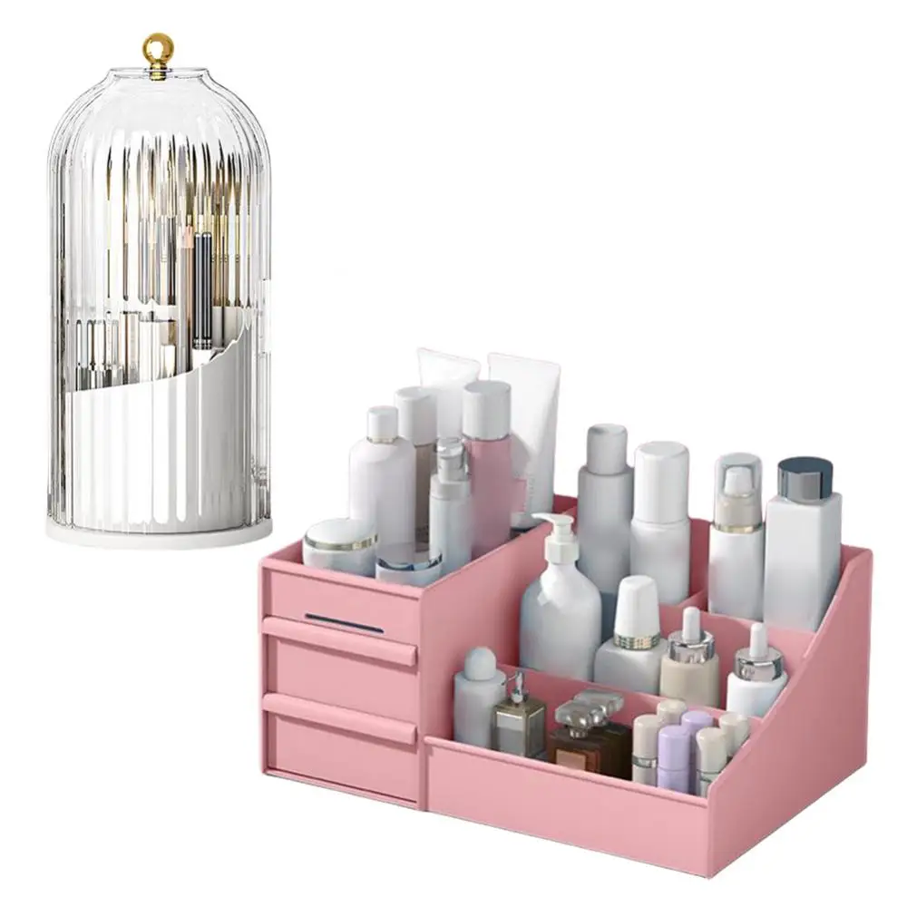 Cosmetics Storage Rotating Storage Tube Lipstick Storage Cosmetic Storage Box Desktop Storage Rotate Lipstick Storage Rack Grid
Cosmetics Storage Rotating Storage Tube Lipstick Storage Cosmetic Storage Box Desktop Storage Rotate Lipstick Storage Rack Grid