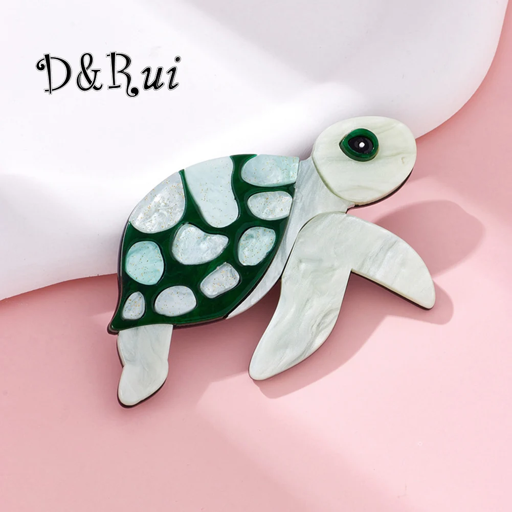 D&Rui New Green Tortoise Brooches Fashion Acrylic Animal Lapel Pins Personalized Clothing Backpack Decoration Women Brooch
D&Rui New Green Tortoise Brooches Fashion Acrylic Animal Lapel Pins Personalized Clothing Backpack Decoration Women Brooch