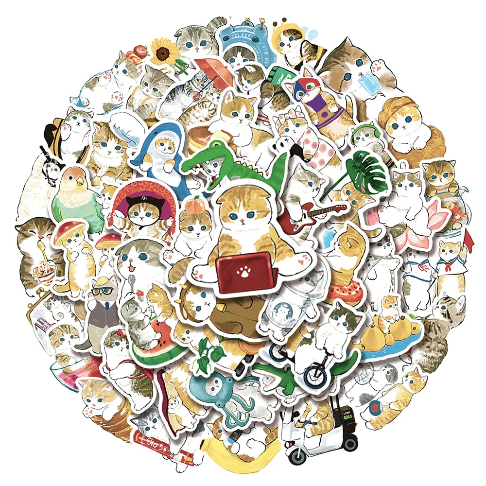 10/30/50pcs Funny Meme Cute Kawai Cat Stickers for Laptop Phone Bottle Notebook Trendy Vinyl DIY Decor Sticker for Kid Teens Toy
10/30/50pcs Funny Meme Cute Kawai Cat Stickers for Laptop Phone Bottle Notebook Trendy Vinyl DIY Decor Sticker for Kid Teens Toy