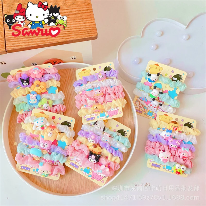 Sanrio Melody Kuromi Hello Kitty Cinnamoroll Pochacco Japanese Hair Tie Rubber Band for Children Hair Loop Intestine Head Rope
Sanrio Melody Kuromi Hello Kitty Cinnamoroll Pochacco Japanese Hair Tie Rubber Band for Children Hair Loop Intestine Head Rope