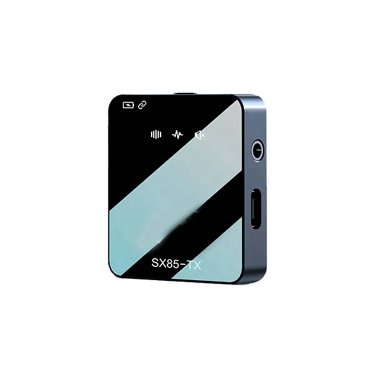 Wireless Lavalier Square Microphone Radio Recording Noise Reduction Microphone for Recording Live Interview Teaching
Wireless Lavalier Square Microphone Radio Recording Noise Reduction Microphone for Recording Live Interview Teaching