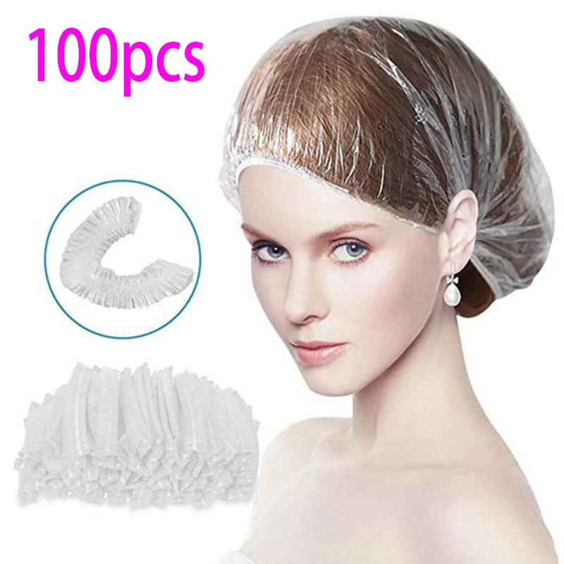 100pcs Disposable Shower Cap For Women Home Hotel Plastic Baked Oil Cap Hair Dyeing Cap Transparent Portable Travel Bath Caps
100pcs Disposable Shower Cap For Women Home Hotel Plastic Baked Oil Cap Hair Dyeing Cap Transparent Portable Travel Bath Caps