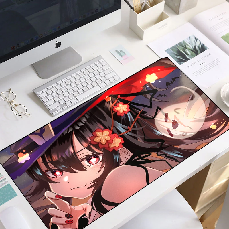 Gaming Accessories Table PC Computer Large XXL Mousepad Hu Tao Genshin Impact Mouse Pad Gabinete Gamer Keyboard CS GO Desk Mat
Gaming Accessories Table PC Computer Large XXL Mousepad Hu Tao Genshin Impact Mouse Pad Gabinete Gamer Keyboard CS GO Desk Mat