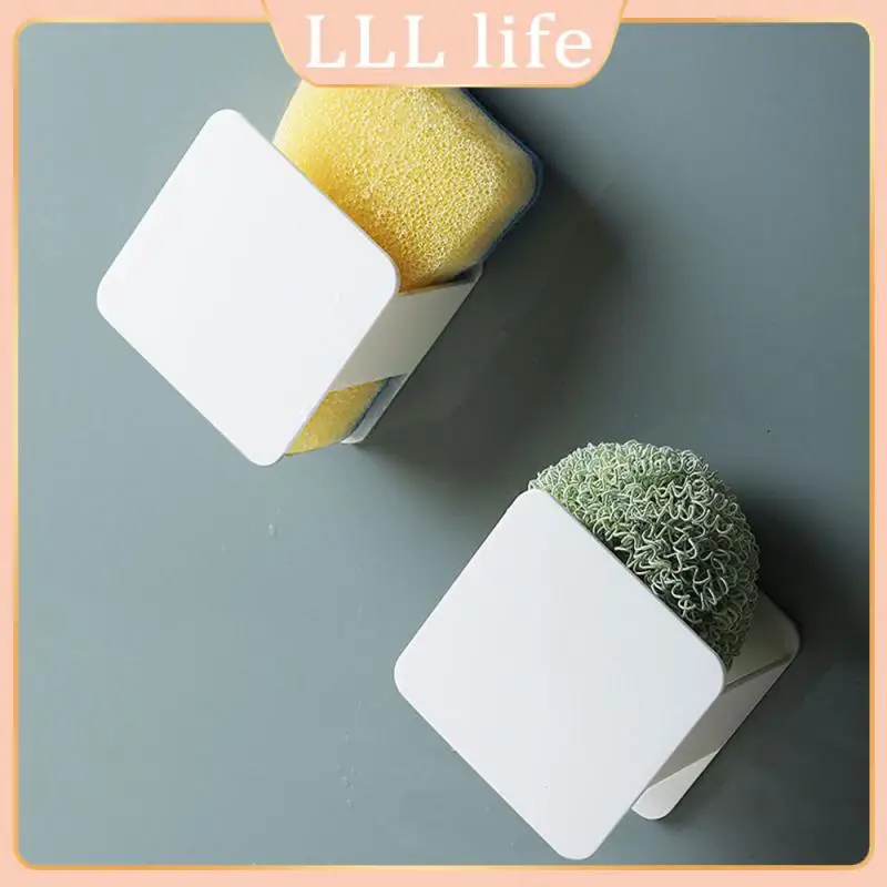 Kitchen Storage Sponge Storage Rack Non-perforated Wall-mounted Dish Cloth Drying Rack 9.8×9.8×7.4cm Durable Sponge Holders Abs
Kitchen Storage Sponge Storage Rack Non-perforated Wall-mounted Dish Cloth Drying Rack 9.8×9.8×7.4cm Durable Sponge Holders Abs