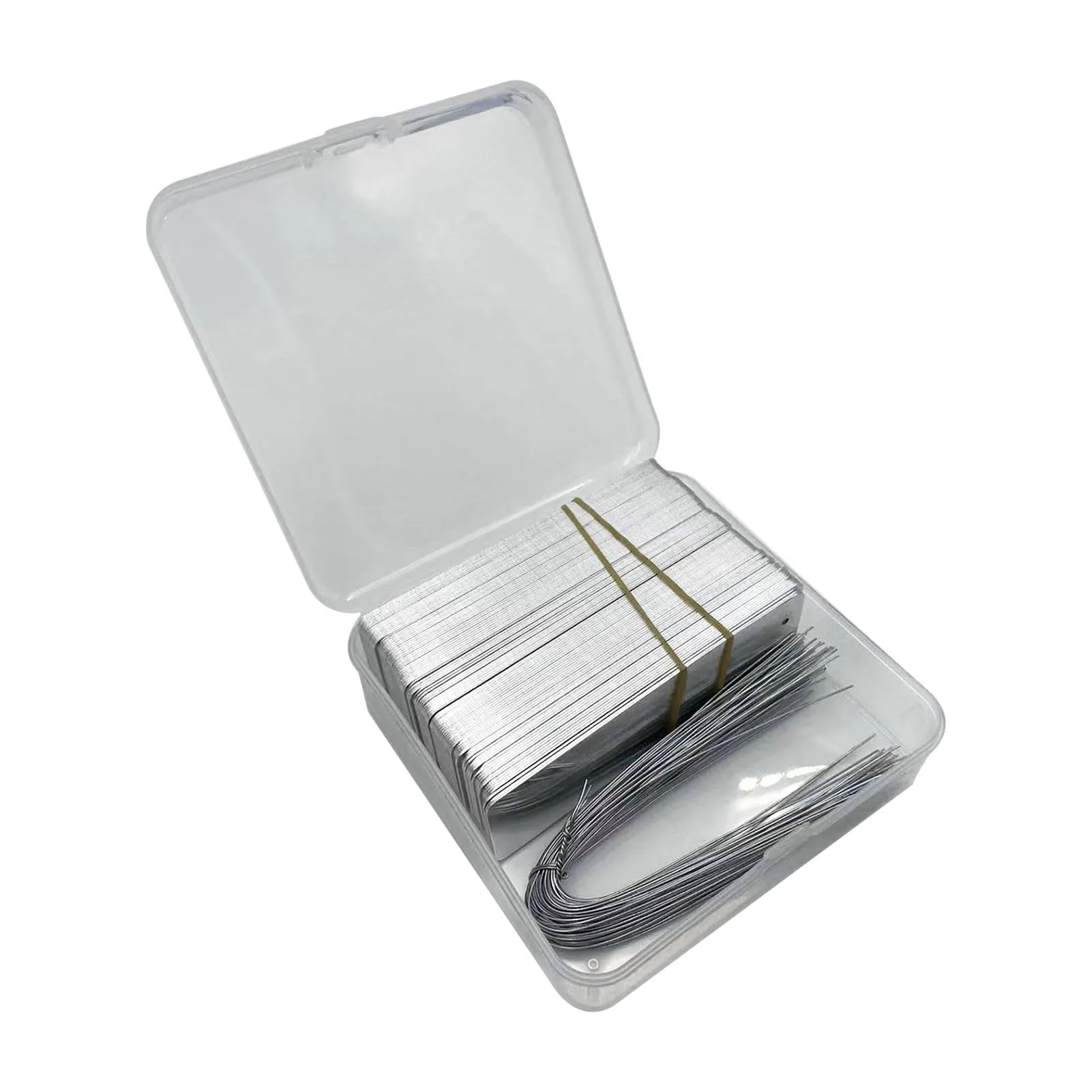 100PCS Double Sided Plant Tag Tree Tags With Metal Wires Double-Sided Write On Metal Labels Double-Sided Write On Metal Labels
100PCS Double Sided Plant Tag Tree Tags With Metal Wires Double-Sided Write On Metal Labels Double-Sided Write On Metal Labels