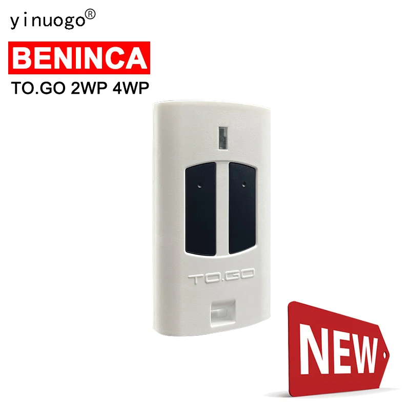 

NEW BENINCA Garage Door Remote Control For BENINCA TO GO WP 2WP 4WP Gate Remote Control 433.92MHz Fixed Code Garage Door Opener