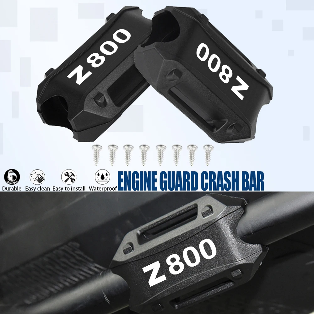 

25MM Motorcycle Parts For KAWASAKI Z 800 Z800 EveRsion 2013-2017 2016 2015 2014 Engine Crash Bar Bumper Decorative Guard Block