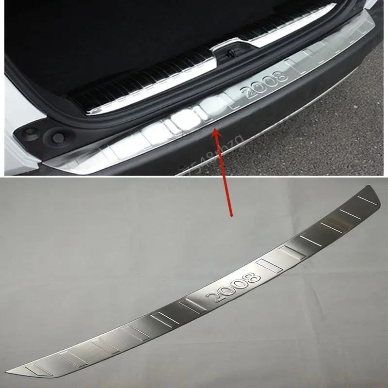 High-quality Stainless Steel Trunk Threshold Guard Plate Anti-scratch Protection For Peugeot 2008 2014-2019 Car Accessories 
High-quality Stainless Steel Trunk Threshold Guard Plate Anti-scratch Protection For Peugeot 2008 2014-2019 Car Accessories