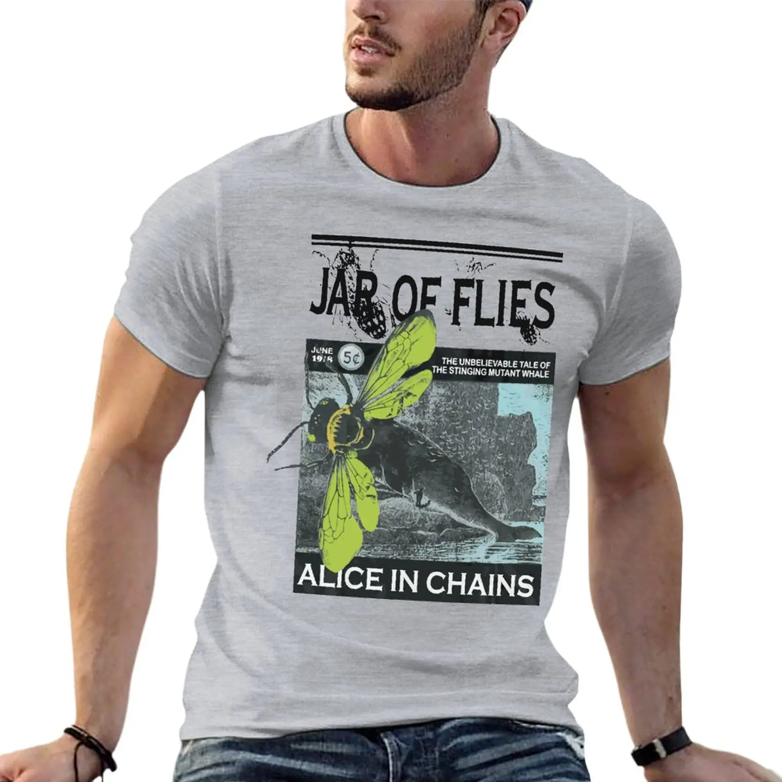 Vintage 1994 Alice In Chains Jar Of Flies Concert Tour Oversize T-Shirts Funny Mens Clothing Short Sleeve Streetwear Plus Size T
Vintage 1994 Alice In Chains Jar Of Flies Concert Tour Oversize T-Shirts Funny Mens Clothing Short Sleeve Streetwear Plus Size T
