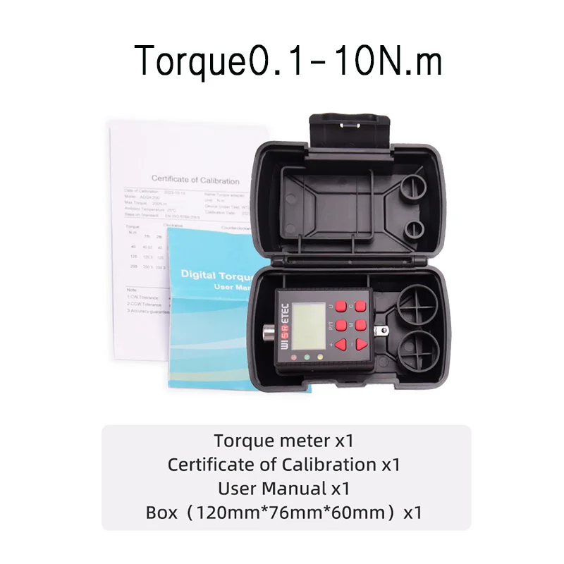 WISRETEC Цифровой динамометрический ключ ADQ10-340 
WISRETEC Цифровой динамометрический ключ ADQ10-340