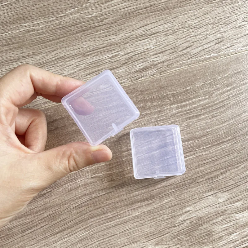 6PCS Powder Puff Phony Eyelash Jewelry Organizer Plastic Storage Box Electronic Components Medal Transparent Square Storage Box
6PCS Powder Puff Phony Eyelash Jewelry Organizer Plastic Storage Box Electronic Components Medal Transparent Square Storage Box