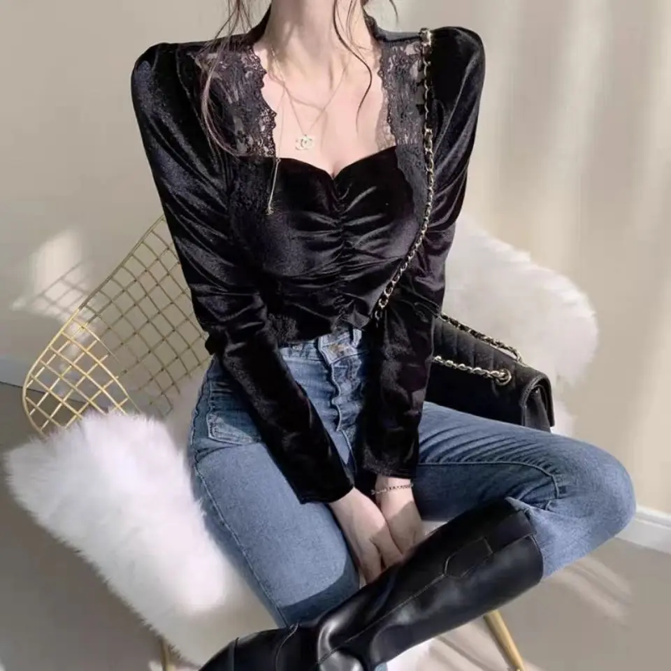 Кружевная Водолазка с длинным рукавом, топ, сетчатая Женская Повседневная Свободная однотонная женская одежда, средней длины, осень и зима ...
Кружевная Водолазка с длинным рукавом, топ, сетчатая Женская Повседневная Свободная однотонная женская одежда, средней длины, осень и зима ...