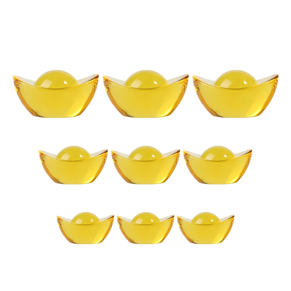 9 шт. модельные украшения в виде золотых слиток, хрустальные крафтовые украшения, настольные украшения
9 шт. модельные украшения в виде золотых слиток, хрустальные крафтовые украшения, настольные украшения