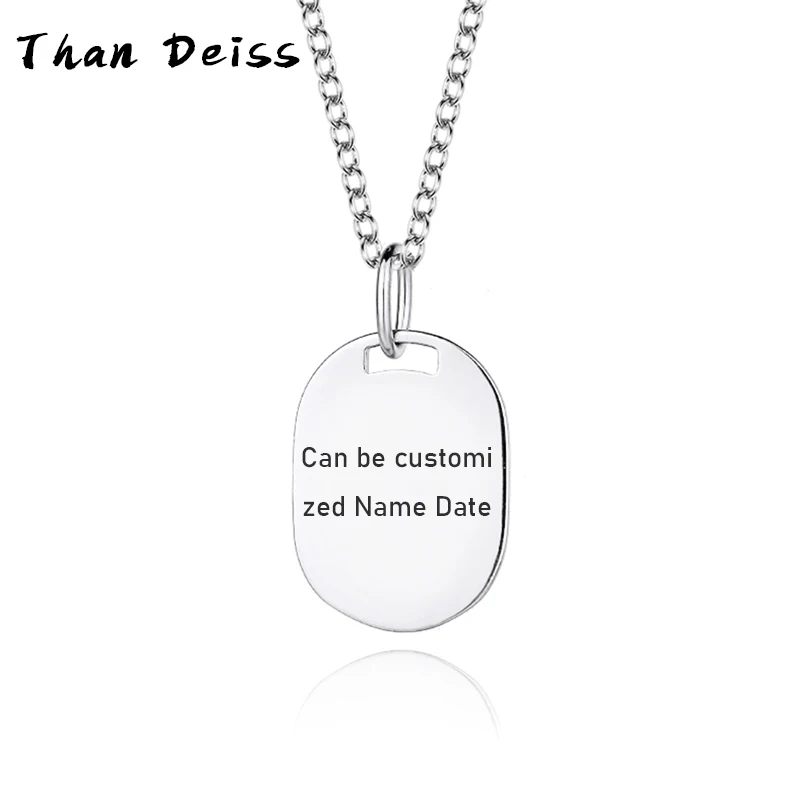 S925 Sterling Silver Square Card Pendant Europe And The United States Glossy Silver Medal Necklace Army Card Private Custom
S925 Sterling Silver Square Card Pendant Europe And The United States Glossy Silver Medal Necklace Army Card Private Custom