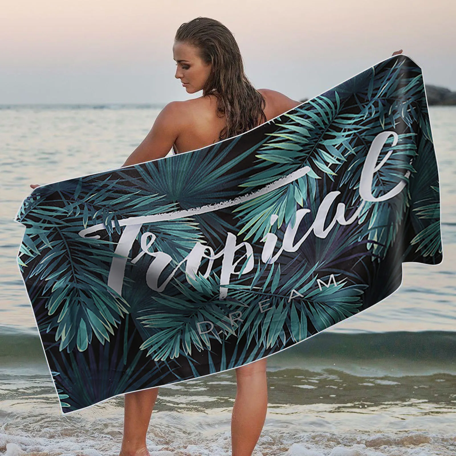 Beach Leaf Printed Towel Outdoor Cover-Ups For Sports Swimming Cover-Ups Bath Towel Quick-Drying Towel Microfiber Beach Towel
Beach Leaf Printed Towel Outdoor Cover-Ups For Sports Swimming Cover-Ups Bath Towel Quick-Drying Towel Microfiber Beach Towel