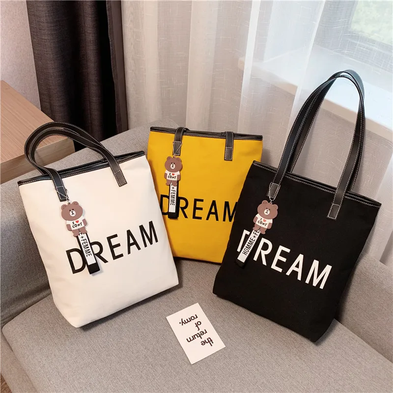 2022 Canvas Women's Bag Student Messenger Bag Casual Shopping Party Large Capacity Shoulder Handbag Tote Bag
2022 Canvas Women's Bag Student Messenger Bag Casual Shopping Party Large Capacity Shoulder Handbag Tote Bag