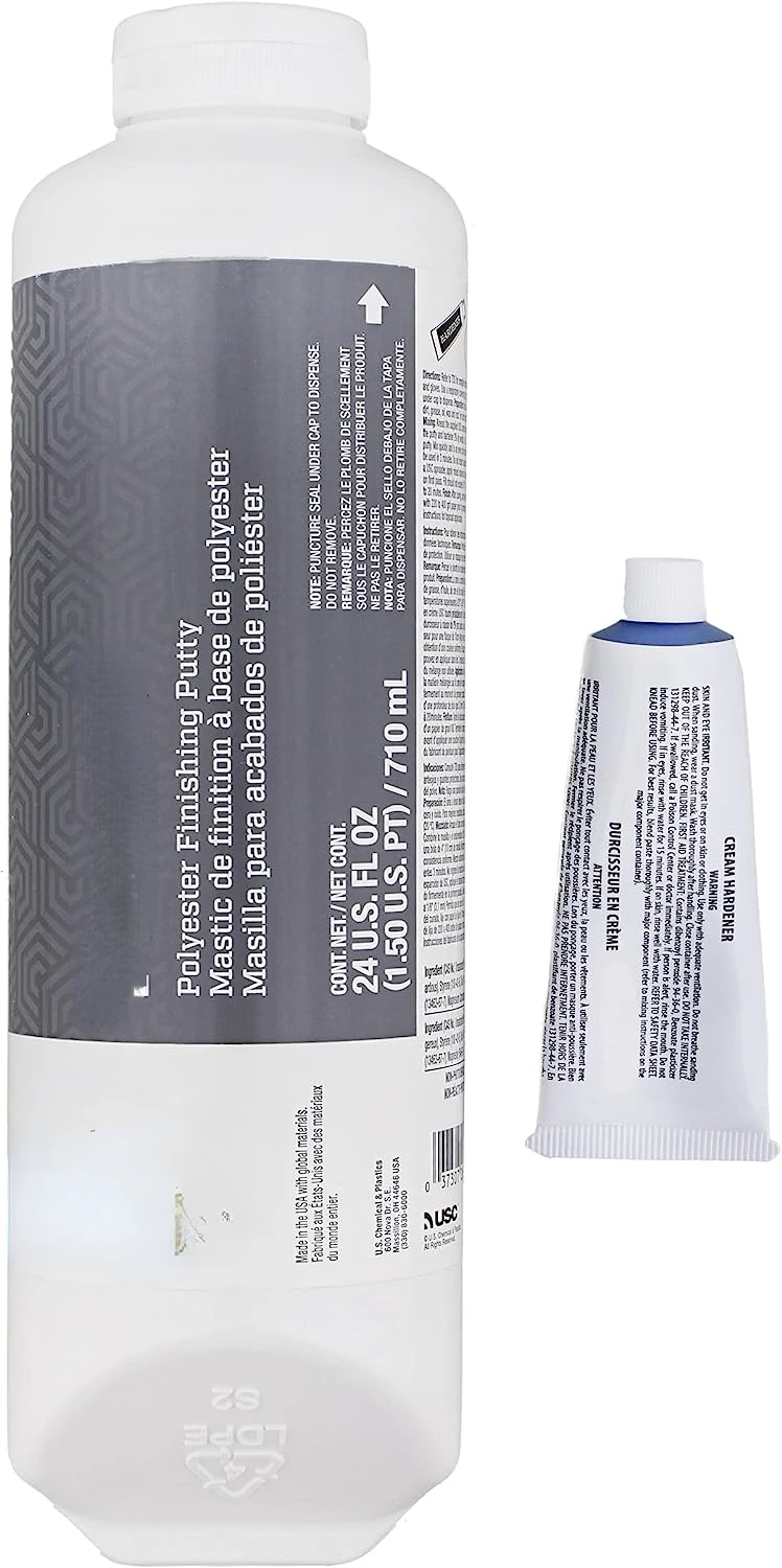 26006-6 CASE OF 6 24 fl. oz. Autobody Icing Polyester Finishing Putty - Soft-squeeze Tube
26006-6 CASE OF 6 24 fl. oz. Autobody Icing Polyester Finishing Putty - Soft-squeeze Tube