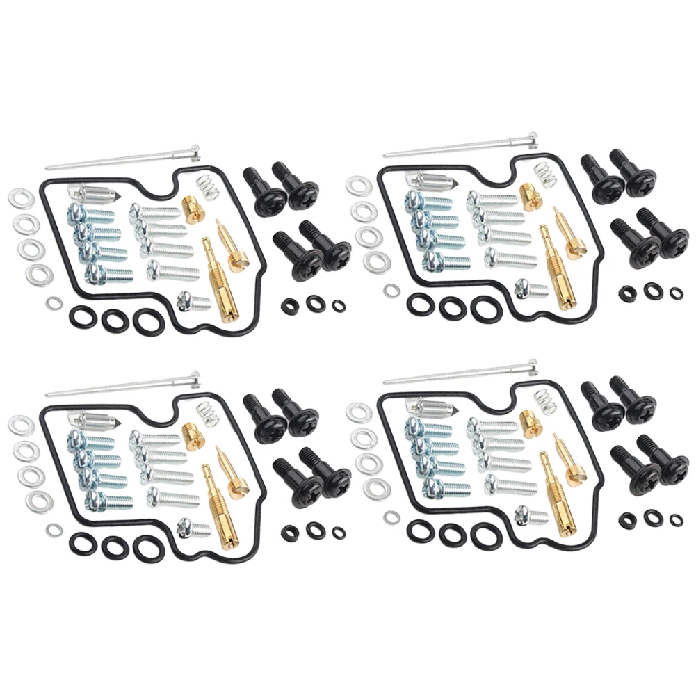 Practical To Use Carburetor Repair Kit 4 Set Accessories Brass+Rubber Direct Replacement Light Weight Rebuild Carb
Practical To Use Carburetor Repair Kit 4 Set Accessories Brass+Rubber Direct Replacement Light Weight Rebuild Carb