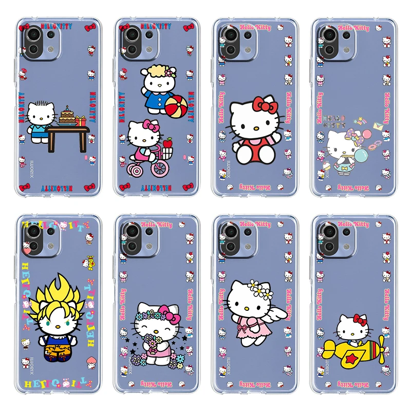 Anime Cute Hello Kitty For Xiaomi Mi 12 12X 11Ultra 11i 11T 10 10T 9 9T Pro Lite 4G 5G Soft Transparent Phone Case Coque Capa
Anime Cute Hello Kitty For Xiaomi Mi 12 12X 11Ultra 11i 11T 10 10T 9 9T Pro Lite 4G 5G Soft Transparent Phone Case Coque Capa