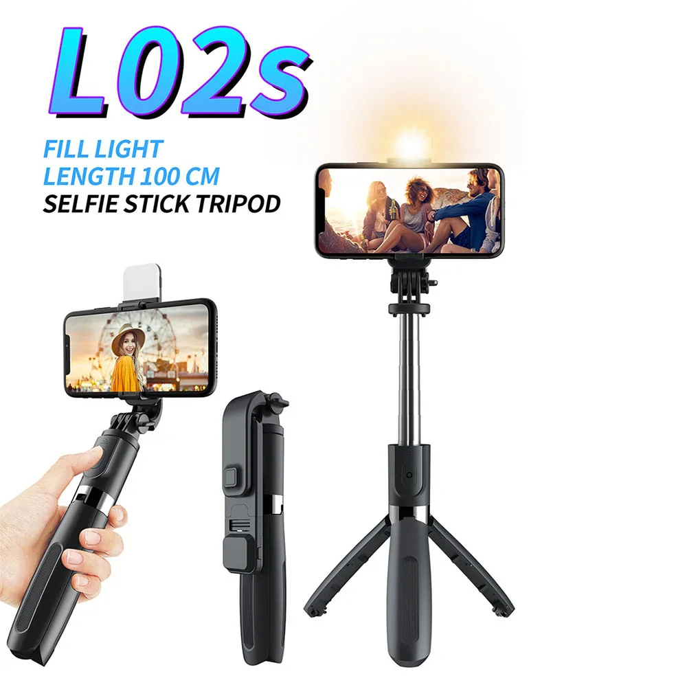 Portable Wireless Bluetooth Selfie Stick Foldable Mini Tripod With Fill Light Shutter Remote Control For IOS Android SmartPhones
Portable Wireless Bluetooth Selfie Stick Foldable Mini Tripod With Fill Light Shutter Remote Control For IOS Android SmartPhones