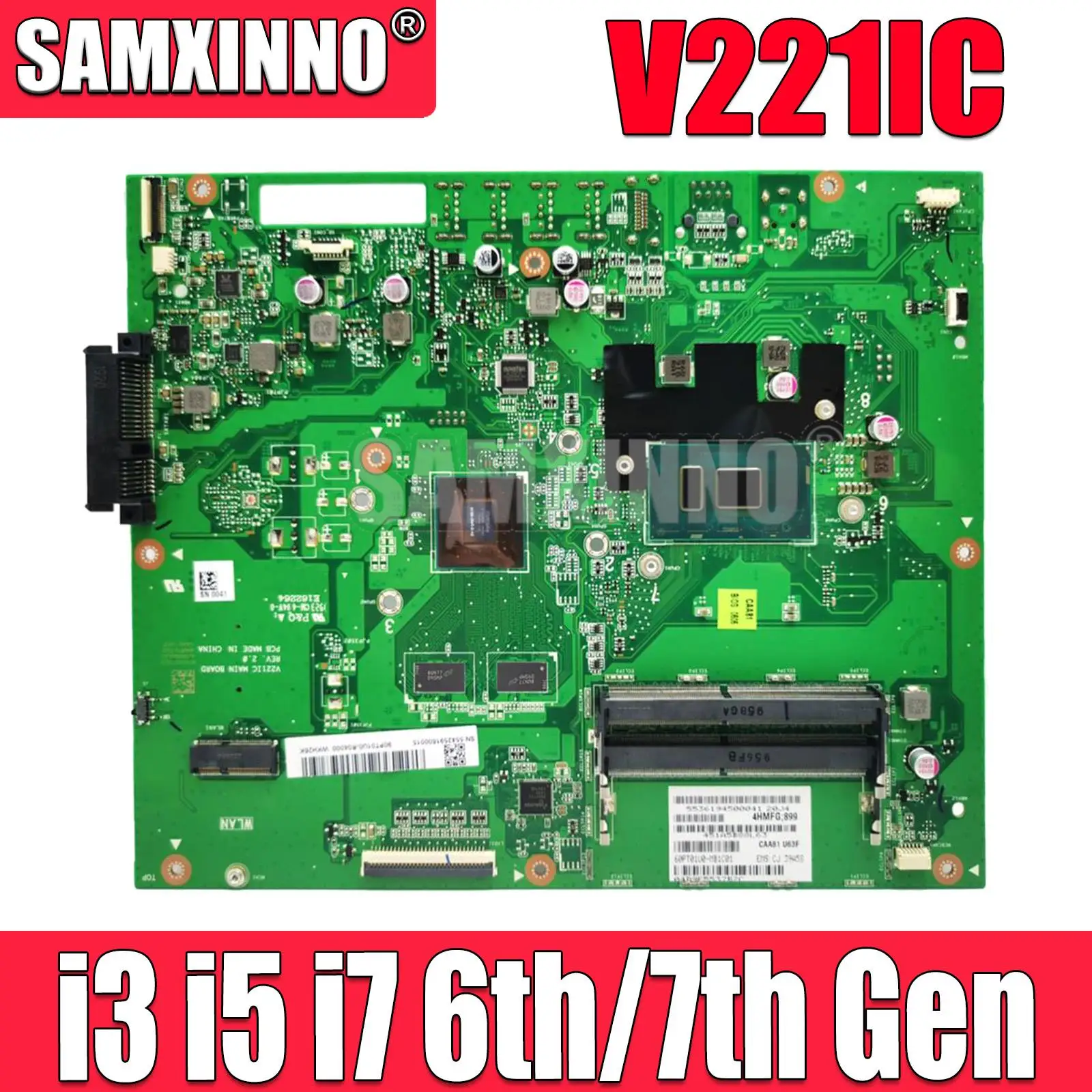 Notebook V221IC Mainboard For ASUS Vivo AiO V221ID V221 V221ICUK Laptop Motherboard With i3 i5 i7 930MX MAIN BOARD TEST OK
Notebook V221IC Mainboard For ASUS Vivo AiO V221ID V221 V221ICUK Laptop Motherboard With i3 i5 i7 930MX MAIN BOARD TEST OK