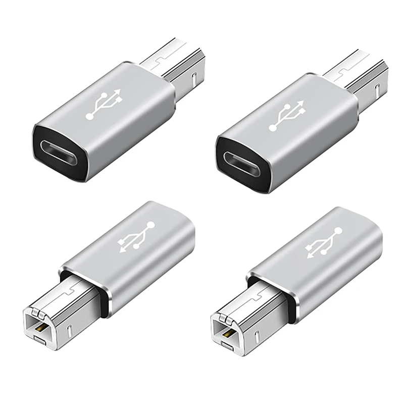 4 шт., адаптер USB C-USB B, адаптер Type C-USB MIDI-адаптер для Midi-контроллера, Midi-клавиатуры, аудиоинтерфейса
4 шт., адаптер USB C-USB B, адаптер Type C-USB MIDI-адаптер для Midi-контроллера, Midi-клавиатуры, аудиоинтерфейса