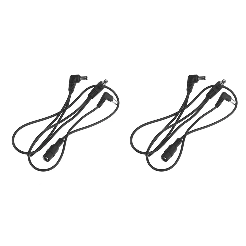 2X 3 Ways Electrode Daisy Chain Harness Cable Copper Wire For Guitar Effects Power Supply Adapter Splitter 
2X 3 Ways Electrode Daisy Chain Harness Cable Copper Wire For Guitar Effects Power Supply Adapter Splitter
