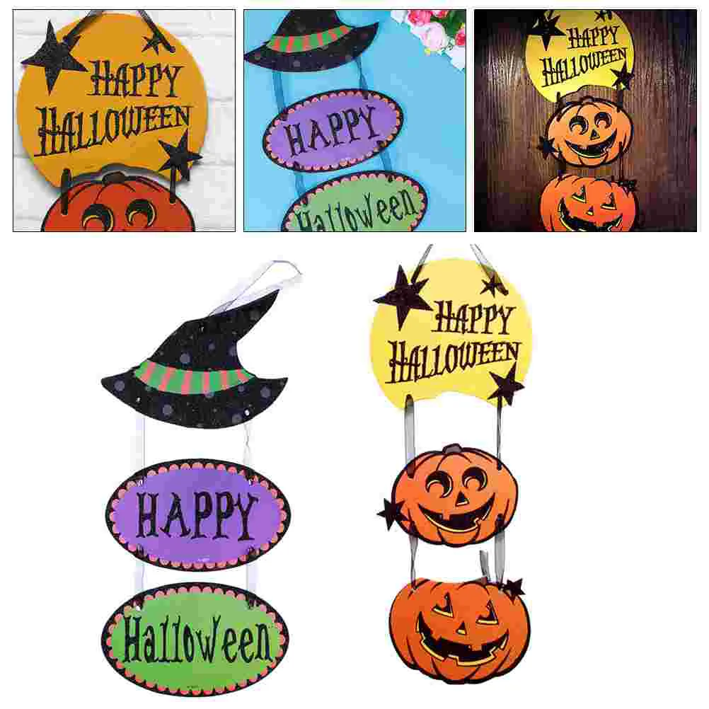 2pcs Door Hanging Pumpkin Cartoon Witch Hat Door Hanging for Party 
2pcs Door Hanging Pumpkin Cartoon Witch Hat Door Hanging for Party