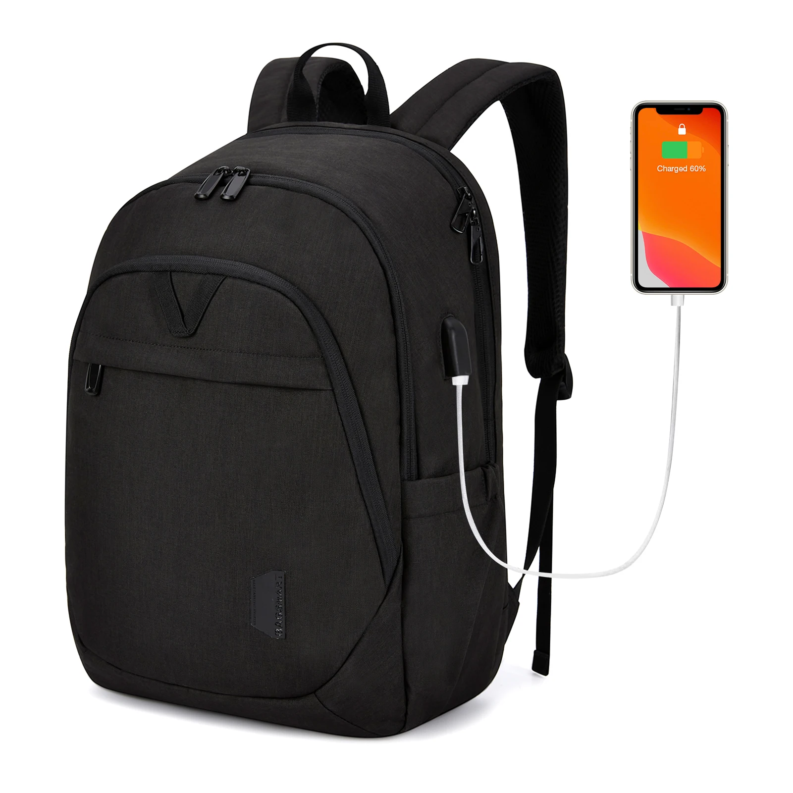 BAGSMART Men Women Laptop Backpacks Computer Bag fits 15.6'' Notebook Work College School Travel Back Pack with USB Charging
BAGSMART Men Women Laptop Backpacks Computer Bag fits 15.6'' Notebook Work College School Travel Back Pack with USB Charging