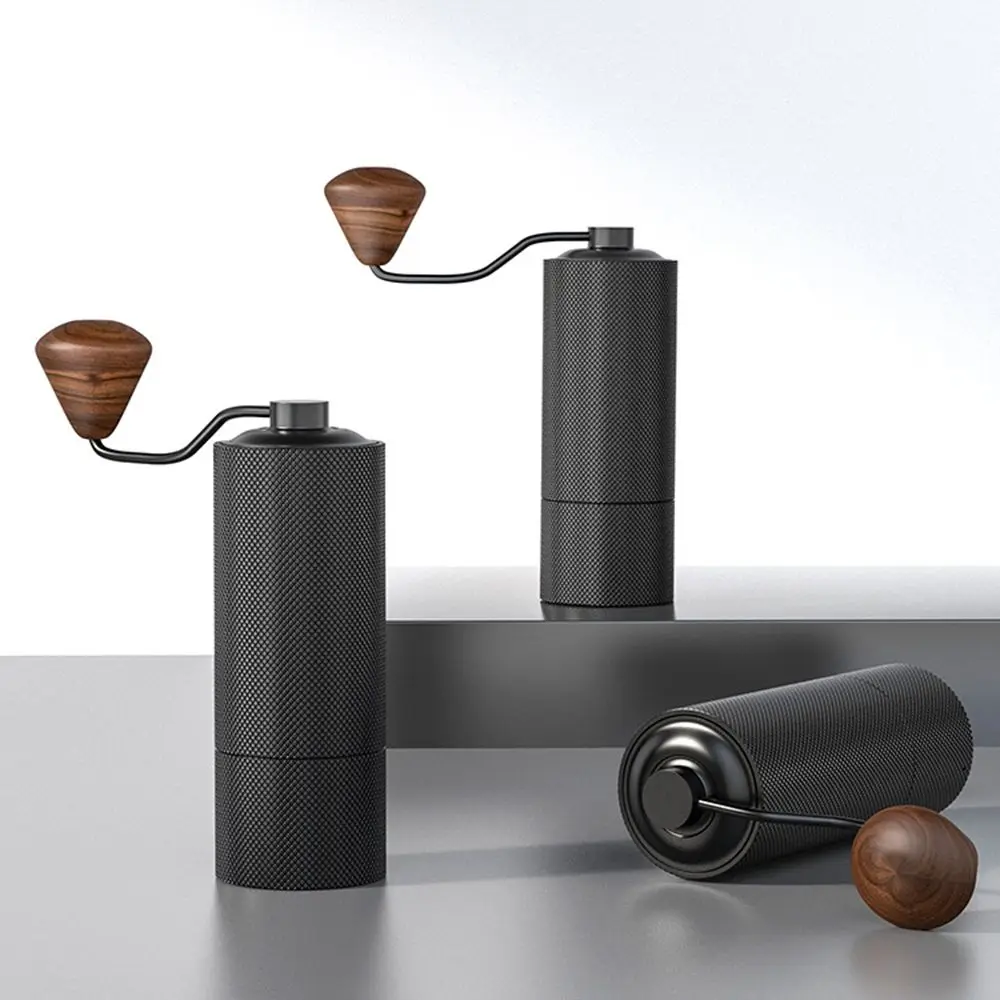 Kitchen Tool Spice with Wood Handle Manual Coffee Grinder Stainless Steel Burr Adjustable Setting Coffee Bean Mill 
Kitchen Tool Spice with Wood Handle Manual Coffee Grinder Stainless Steel Burr Adjustable Setting Coffee Bean Mill