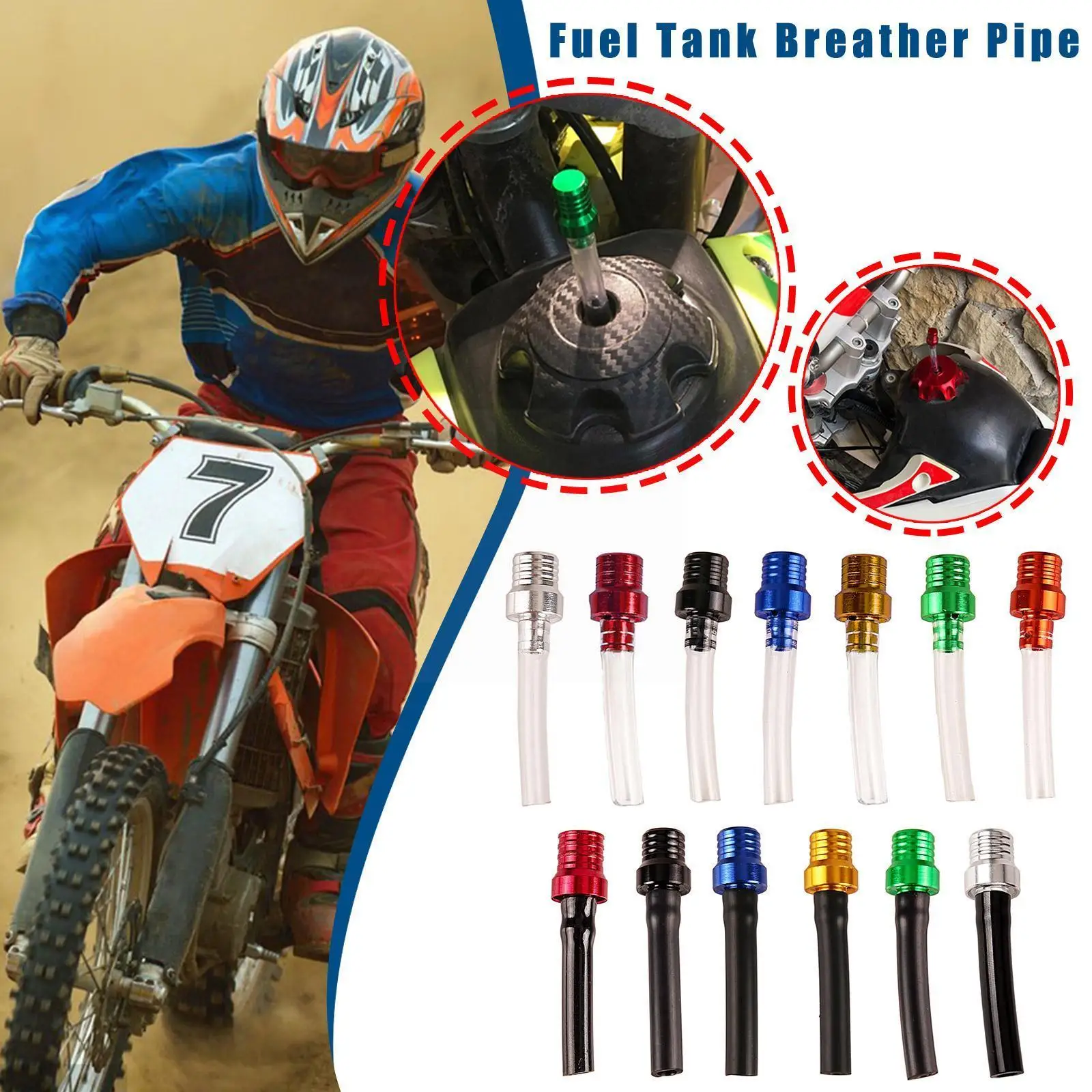 1PC Motorcycle Gas Fuel Cap 2 Way Valves Vent Breather Hoses Tubes For Motocross ATV Quad Dirt Pit Bike Fuel Tank Breather O5J0
1PC Motorcycle Gas Fuel Cap 2 Way Valves Vent Breather Hoses Tubes For Motocross ATV Quad Dirt Pit Bike Fuel Tank Breather O5J0