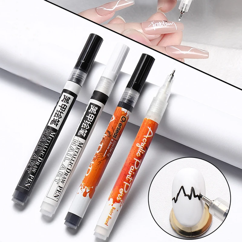 4Colors Nail Art Graffiti Dotting Pen Waterproof Drawing Painting Liner Brush DIY Flower Abstract Line Detail Tool *1pcs 
4Colors Nail Art Graffiti Dotting Pen Waterproof Drawing Painting Liner Brush DIY Flower Abstract Line Detail Tool *1pcs