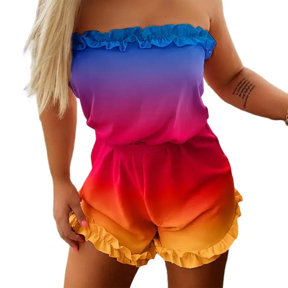 Heart Print Fabulous Tight Waist Shirring Summer Romper Romantic Summer Romper Breathable Women Clothes
Heart Print Fabulous Tight Waist Shirring Summer Romper Romantic Summer Romper Breathable Women Clothes