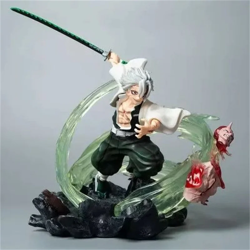 GK Demon Slayer with Led Light Shinazugawa Sanemi PVC Action Figure Toys Anime Figurals
GK Demon Slayer with Led Light Shinazugawa Sanemi PVC Action Figure Toys Anime Figurals