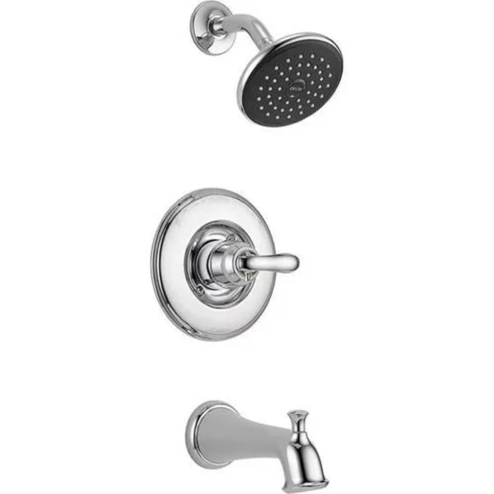 Delta Linden Monitor® 14 Series Tub & Shower Trim in Chrome T14494
Delta Linden Monitor® 14 Series Tub & Shower Trim in Chrome T14494