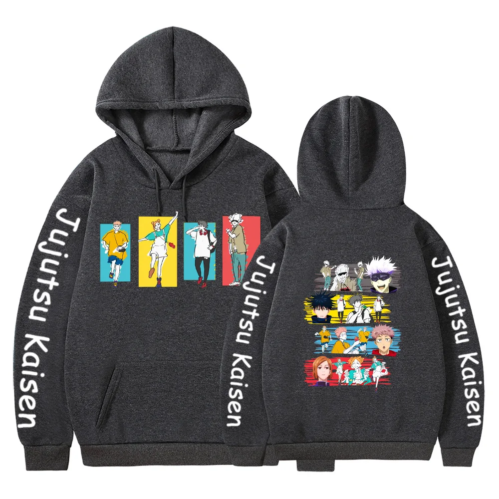 Kpop Jujutsu Kaisen Curse Back Battle Hooded Y2K Casual Hoodie Couple Winter Sweatshirt Oversize Autumn Coat Sport Outfit Women
Kpop Jujutsu Kaisen Curse Back Battle Hooded Y2K Casual Hoodie Couple Winter Sweatshirt Oversize Autumn Coat Sport Outfit Women