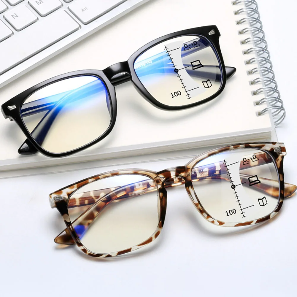 Retro Anti Blue Rays Progressive Multifocal Reading Glasses Men Women Near Far Sight Eyeglasses Computer Goggle Eyewear
Retro Anti Blue Rays Progressive Multifocal Reading Glasses Men Women Near Far Sight Eyeglasses Computer Goggle Eyewear