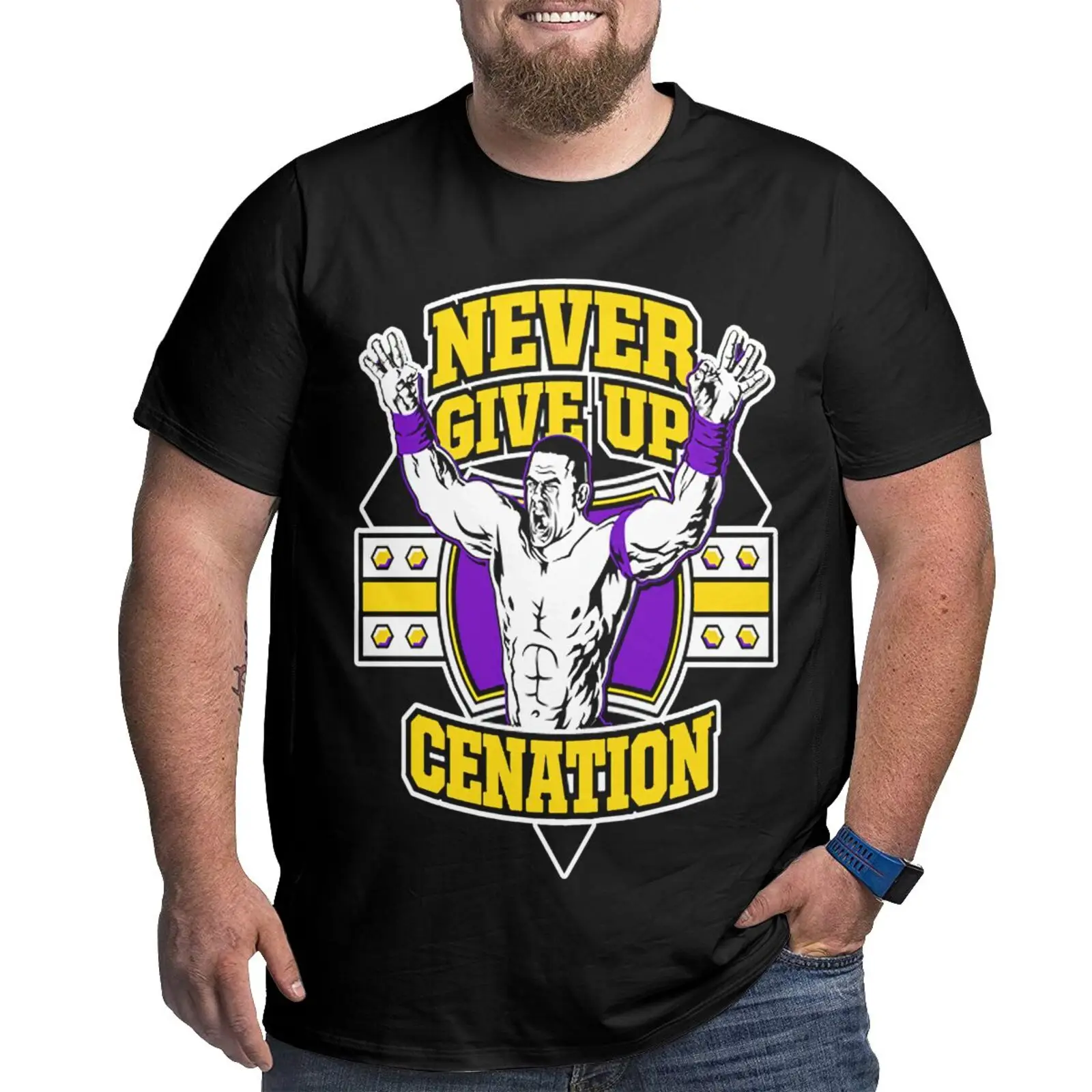 Wwe John цена 2013-2014 изношенная двойная футболка Оверсайз Футболки Мужская хлопковая футболка мужская футболка
Wwe John цена 2013-2014 изношенная двойная футболка Оверсайз Футболки Мужская хлопковая футболка мужская футболка