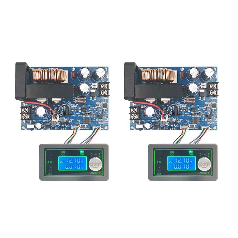 2X WZ5020L 20A 1000W DC DC Buck Converter CC CV Step-Down Power Module Adjustable Voltage Regulated Power Supply
2X WZ5020L 20A 1000W DC DC Buck Converter CC CV Step-Down Power Module Adjustable Voltage Regulated Power Supply