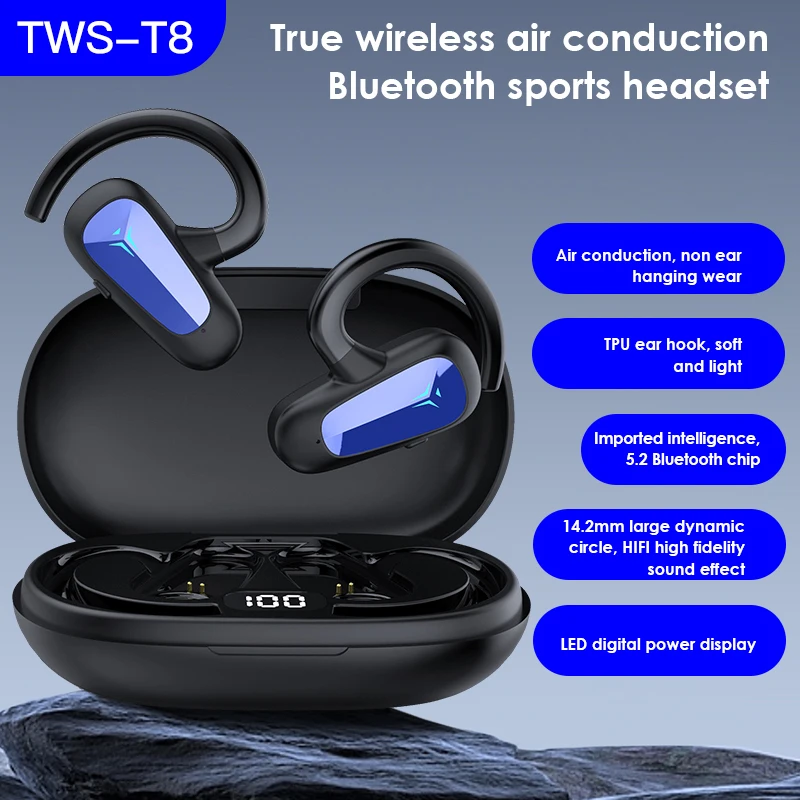 Headset Waterproof Ear Mounted Wireless Headphones Touch Control Lower Delay Headphones Sport Earbuds Tws
Headset Waterproof Ear Mounted Wireless Headphones Touch Control Lower Delay Headphones Sport Earbuds Tws