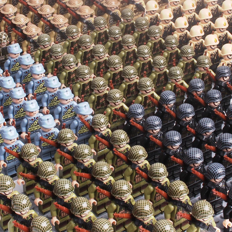 Building Blocks Mini Figures WW2 Military Army,Soldiers Formation For Kids Gifts
Building Blocks Mini Figures WW2 Military Army,Soldiers Formation For Kids Gifts