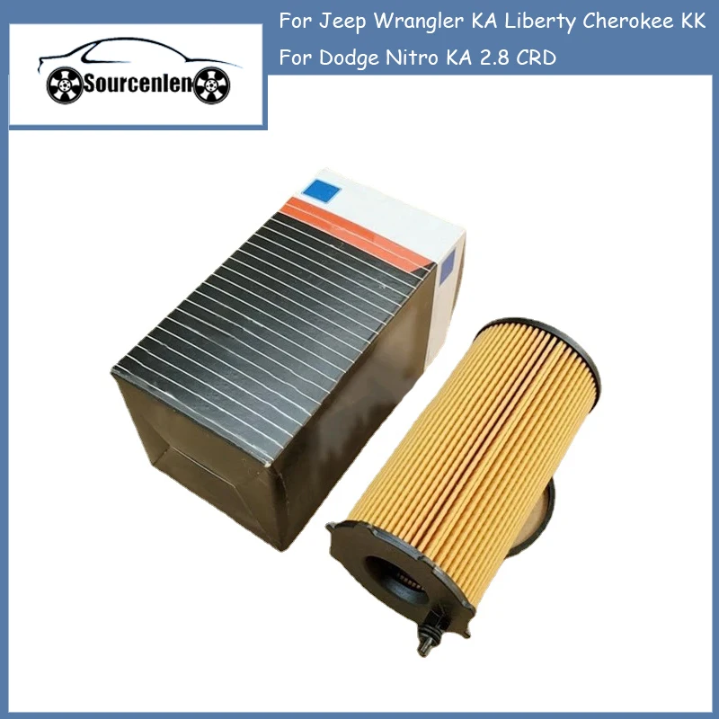 Новый масляный фильтр двигателя для Jeep Wrangler KA Liberty Cherokee KK Для Dodge Nitro KA 2,8 CRD 68032204AB, 68032204AA
Новый масляный фильтр двигателя для Jeep Wrangler KA Liberty Cherokee KK Для Dodge Nitro KA 2,8 CRD 68032204AB, 68032204AA