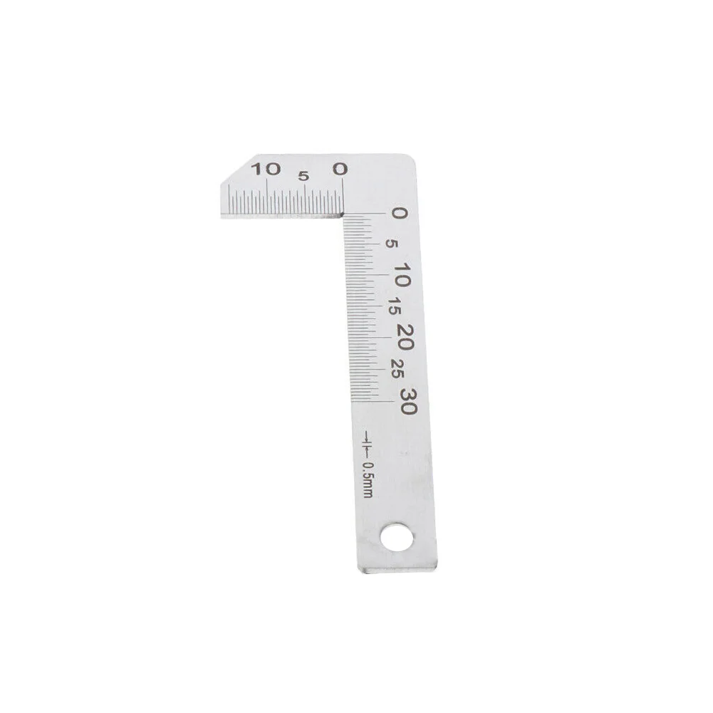 Chamfer Ruler 90 Degree Right Angle Square 0.5mm Mini L-Shaped Right Angle Positioner Metric Woodworking Scribe Measuring Tools
Chamfer Ruler 90 Degree Right Angle Square 0.5mm Mini L-Shaped Right Angle Positioner Metric Woodworking Scribe Measuring Tools